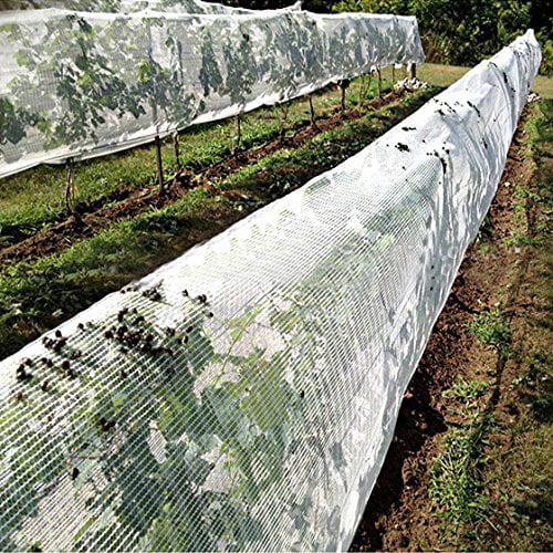 Agfabric Anti Hail Netting x 100ft. Protect Fruits and Plants from Hail Damage Bird Netting Alternative 26.2ft Car Protection